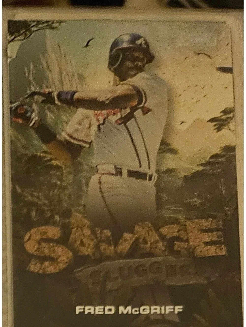2025 Topps Stadium Club - Savage Sluggers Fred McGriff #SS-4